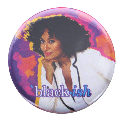 Collectible 1.25 Inch Rainbow Johnson Button Pin