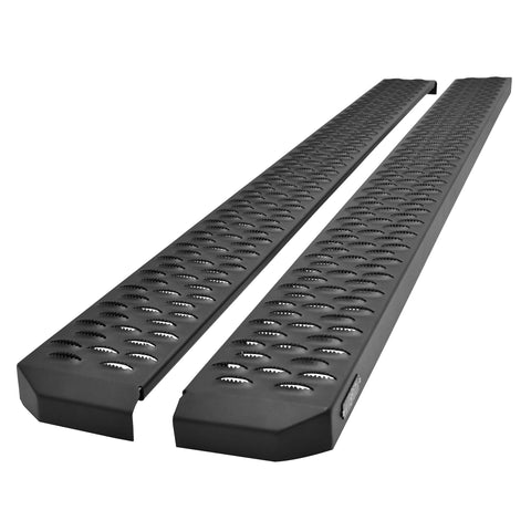 Westin 27-74725 Grate Steps Running Boards 75 in. Textured Black Pair (Required Mounting Kit Sold Separately)