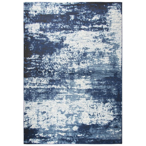 Rizzy Home Alora Decor Swagger 3'3" x 5'3" Blue/Ivory/Lt. Blue/Medium Blue/Dk Blue Area Rug