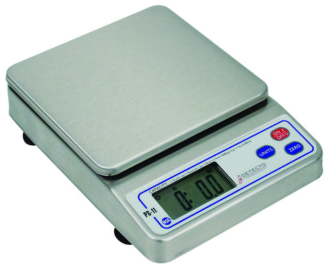 Detecto PS11 Digital Portion Control Scale, 11 lb. Capacity, 8.02" x 4.96"
