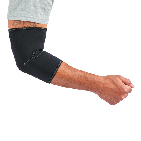 Ergodyne ProFlex 650 Neoprene Elbow Sleeve, Black, Small