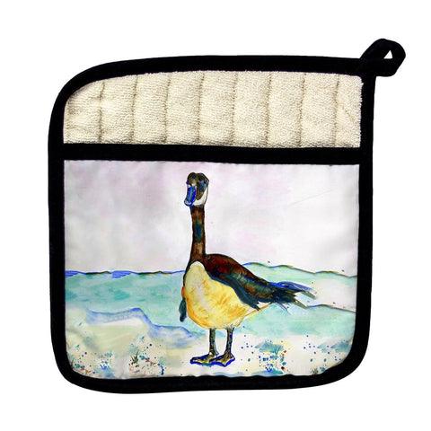 Betsydrake PT1163 Betsys Goose Pot Holder