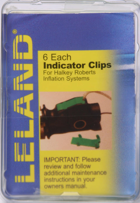 Maximum Inflation V90124-00006 Leland Replacement Green Clips - 6-Pack