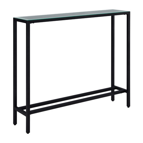 SEI FURNITURE Darrin Narrow console table, Black