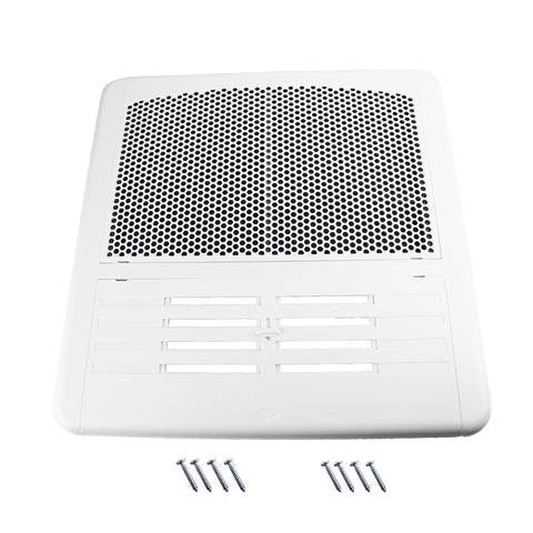 Dometic 3315333.027 RTA Qf-Flat Plastic Return Air Grill Cover Kit, Pearl White