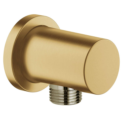 GROHE 26635GN0 Rainshower Shower Wall Union, Brushed Cool Sunrise