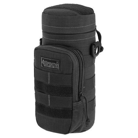 Maxpedition Bottle Holder, Black , 10 -Inch x 4 -Inch
