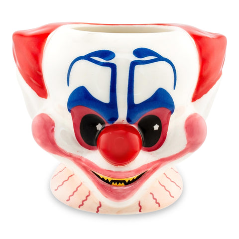 Killer Klowns From Outer Space Rudy Sculpted Ceramic Shot Glass | Home Barware For Liquor and Beverages | Holds 2 Ounces