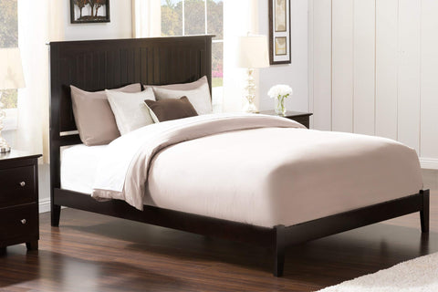 Atlantic Furniture AR8241031 Nantucket Traditional Bed, Queen, Espresso