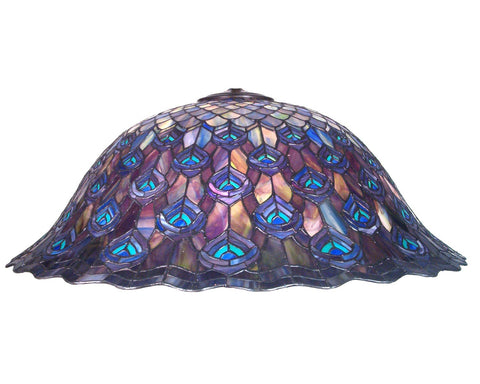 Meyda Tiffany 12053 Lighting, 28" Wide, Finish: Green/Blue Pbag Lt Blue Aqua/Green Purple/Blue Purple
