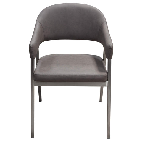 Diamond Sofa Adele Dining Accent Chairs in Gray - Set of 2