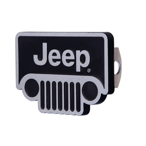 Plasticolor 002291R01 Jeep Grill Design Hitch Cover