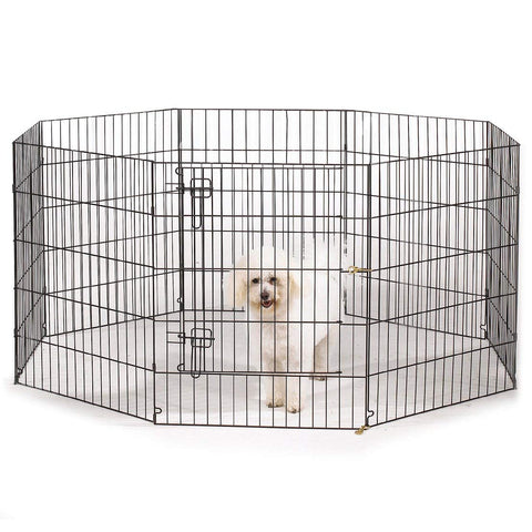 ProSelect Everlasting Exercise Pens for Dogs and Pets - Black 18", 24", 30", 36", 42", 48"