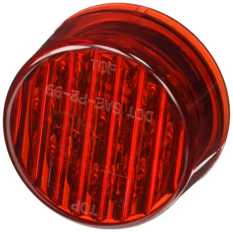 RoadPro RP-1277R Red 2" LED Round Sealed Light