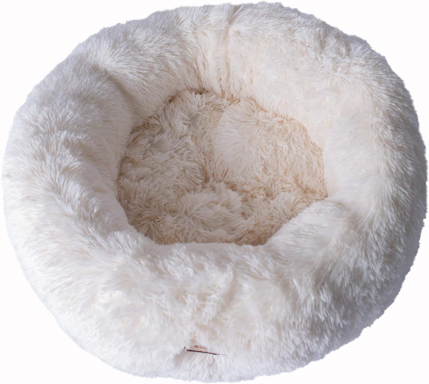 Armarkat Cuddler Bed Model C70NBS-S, Ultra Plush and Soft, White, Small