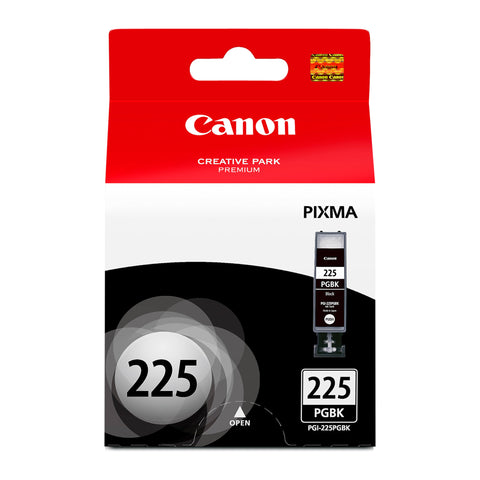 Canon PGI-225 Genuine Black Ink Tank, Compatible with iP4820, MG5220, MG5120, MG8120, MG6120, MX882, iX6520, iP4920, MG5320, MG6220, MG8220, and MX892 Printers