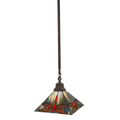 Meyda Tiffany 49111 One Light Pendant, 10 sq. in
