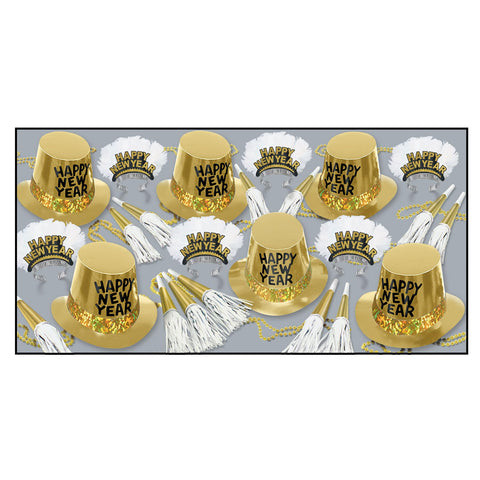 The Gold Rush Asst for 25 Party Accessory (1 count)