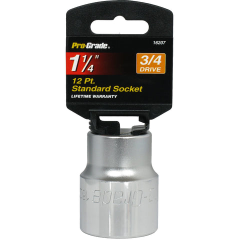 3/4" DR. 12 PT. 1 1/4" SOCKET