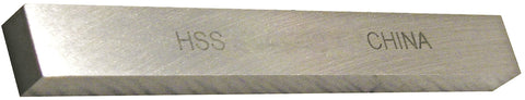 HHIP 2000-0252 Steel HSS Rectangular Tool Bit, 3/8" x 1-1/4" x 6-1/2"