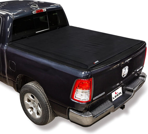 LEER SR250 Soft Rolling Tonneau Cover, Fits 2019-2026 Ram with 5'7" Truck Bed