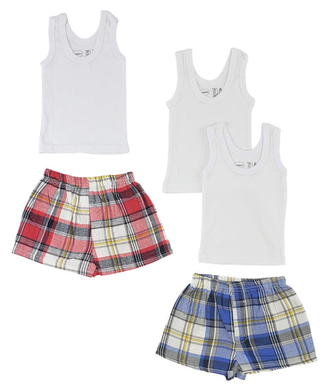 Infant Tank Tops and Boxer Shorts - Small