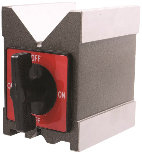 HHIP 3402-0901 3.75 x 2.75 x 4 Inch Magnetic V-Block with Switch