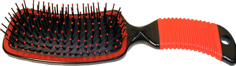 Partrade Trading Corporation Curved Mane and Tail Brush Red