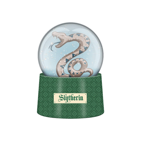 Silver Buffalo Harry Potter Mini Light Up Snow Globe?Slytherin Snake?3.8 Inches Tall, 45mm (Small)