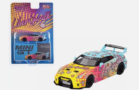 Mini GT 1:64 LB-Silhouette Works GT Nissan 35GT-RR Ver. 1 LBWK Kuma- Petersen Exclusives