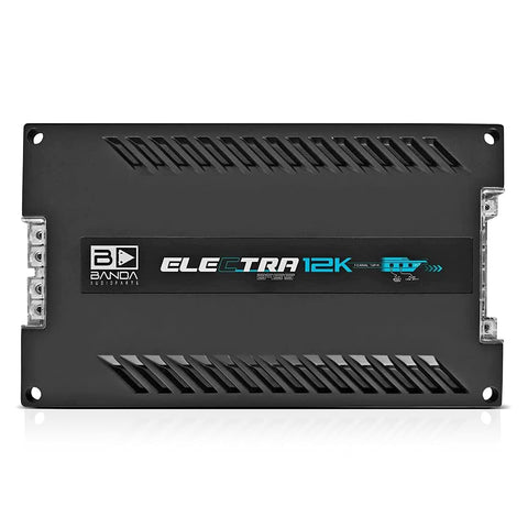 Banda Electra Competition Class High Power Car Audio Bass Amplifier 12000 Watts 1 Ohm Stable (12K1OHM)