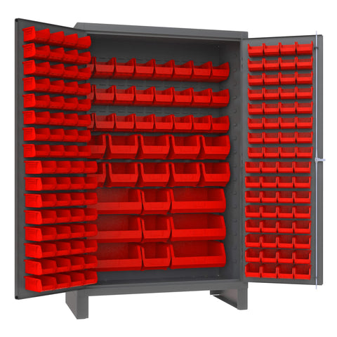 Durham JC-171-1795 Bin Cabinet, 78" Overall Height, 48" Overall Width, Total Number of Bins 171