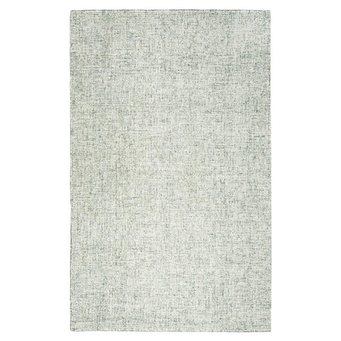 Rizzy Home Alora Decor London 12' x 15' Solid Green/Gray/Rust/Blue Hand-Tufted Area Rug