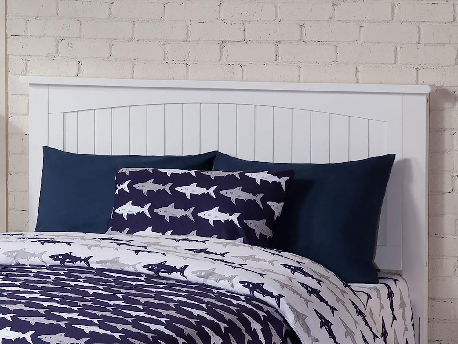 AFI, Nantucket Solid Wood Headboard, Full, White