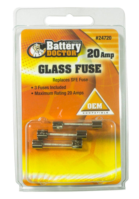 WirthCo 24720 SFE Glass Fuse, 4 Pack