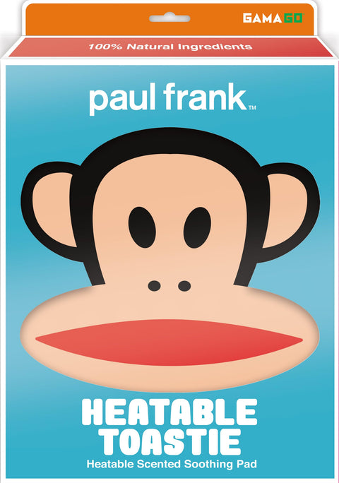 GAMAGO Paul Frank Julius Heating Pad & Pillow Huggable - Microwavable Heat Pad for Cramps, Aches & Anxiety Relief - Cute Heat Pack Stuffed with Eco-Friendly Wheat & Dried Lavender - 7.25" x 8.5"