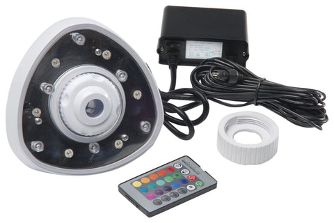 Ocean Blue Water Products LED Jet Light Color Burst for Swimming Pools, 16-Colors with Remote Control