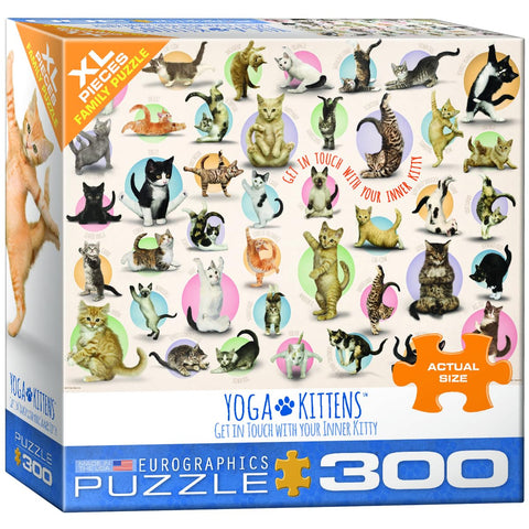 EuroGraphics Yoga Kittens Puzzle