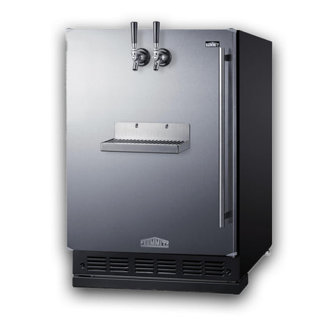 24 Inch Wide Front Tap Built-In Cold Brew Coffee Kegerator