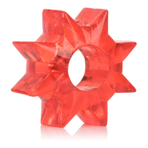 CleanTeam SE-1737-11-2 Basic Essentials® Super-Stretchy TPR Enhancers - Red