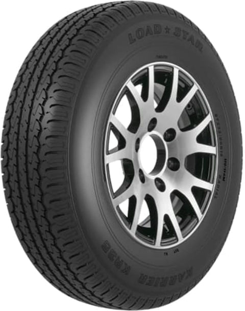 AMERICANA 10211 ST175/80R13 KR35/D KARRIER TIR, ST175 x 80R13; Trailer; Radial; Black Sidewall; Tubeless; Non Directional Tread Design; 1 Year Worry-Free Warranty; Load Range C; 1650 Pounds Max Load; 81 MPH Speed Rating; Fits 5.0 Inch Wide