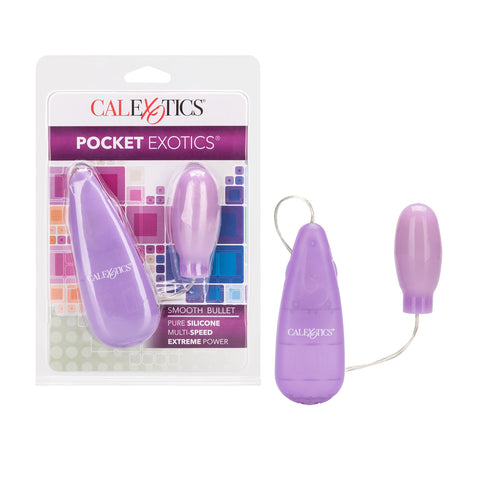 CalExoticss Silicone Slims Vibrating Smooth Bullet
