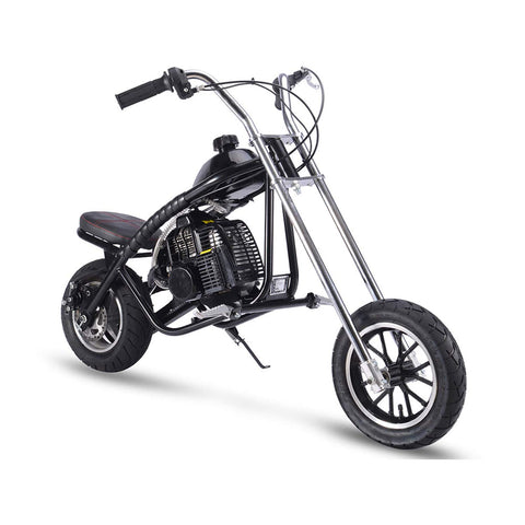 MotoTec 49Cc Gas Mini Chopper Black