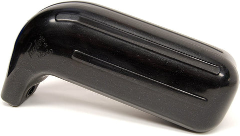 Taylor Made Low Freeboard Boat Fender 5" x 14", Heavy-Duty Vinyl, Football Needle Inflation Valve, Metallic Black - 2020108233