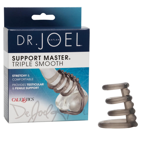 California Exotic Novelties Dr. Joel Kaplan - Support Master- Triple Smooth, Smoke