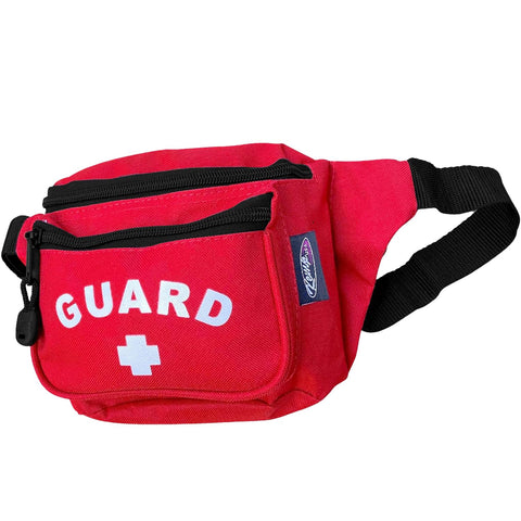 Kiefer Pool Equipment Lifeguard Fanny Pack with GUARD logo 10-103-RED