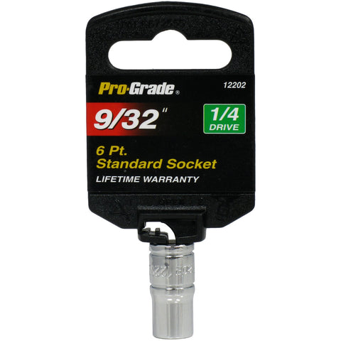 1/4" DR. 6 PT. 9/32" SOCKET