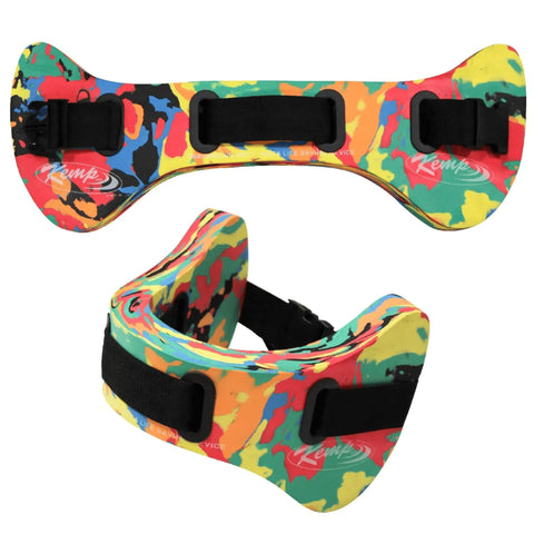 Kemp USA Water Aerobics Belt - Swimming Belts for Exercise and Fitness - Reinforced Nylon Belt Attachments with Plastic Couplings - Aqua Waist Belt for Adult - X-Small - Color-Coded