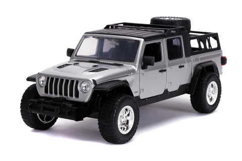 Jada Toys Fast & Furious F9 1:24 2020 Jeep Gladiator Die-cast Car, Toys for Kids and Adults
