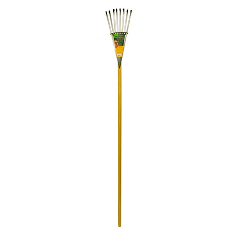 Yard Butler World's Greatest Shrub Rake - Sturdy & Handy Garden Rake - Safe for Clearing Debris from Plants & Flowers